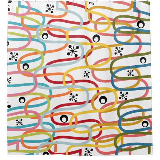 Kieuwen Douchegordijn (Voorkant)