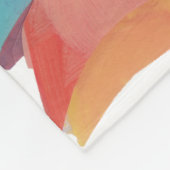 Kieuwen en golven fleece deken (Hoek)