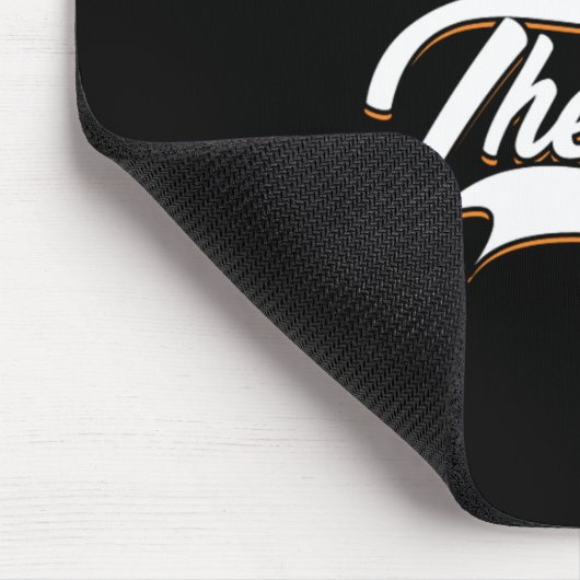 Kieuwen is mijn therapie met kwilt-kraftgeschenk muismat (Hoek)