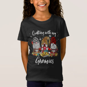Kieuwen met de kerstfeestdag van mijn Gnomen T-shirt