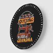 Kieuwen naaigrot grootmagift voor Quilter Grote Klok (Hoek)