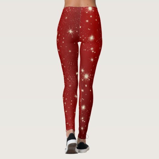 Kieuwen op rood leggings (Achterkant)