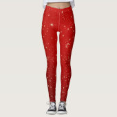 Kieuwen op rood leggings (Voorkant)