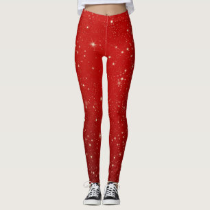 Kieuwen op rood leggings