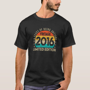 Kieuwen van 6 verjaardag Decoraties Boys 6e dag 20 T-shirt