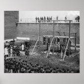 Kieuwen van Lincoln Conspirators, 1865 Poster (Voorkant)