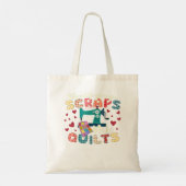 Kieuwen voor drijfveren, zeegouwen, krakers tote bag (Achterkant)