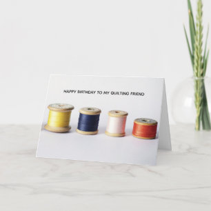 Kieuwende naaigarend vaartuig Lover Birthday Kaart