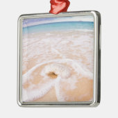 Kieuwfront met de Kaaimaneilanden van Seashell Metalen Ornament (Links)