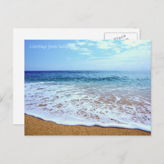 Kieuwgolven Feestdagenkaart (Voorkant / Achterkant)