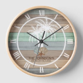 Kieuwhout Nautisch ontwerp met palmbomen (Voorkant)