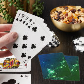 Kieuwlichten blauw groen pokerkaarten (Insitu)