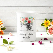 Kieuwmachine voor naaimachines porselein kop