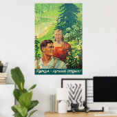 Kieuwpaar in USSR Poster (Thuiskantoor)