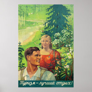Kieuwpaar in USSR Poster