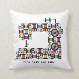 Kieuwpatroon voor naaimachine kussen