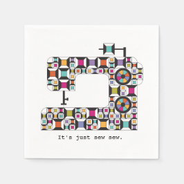 Kieuwpatroon voor naaimachine servet