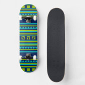 Kieuwpatroonkusmonogram skateboards (Voorkant)