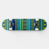 Kieuwpatroonkusmonogram skateboards (Horizontaal)