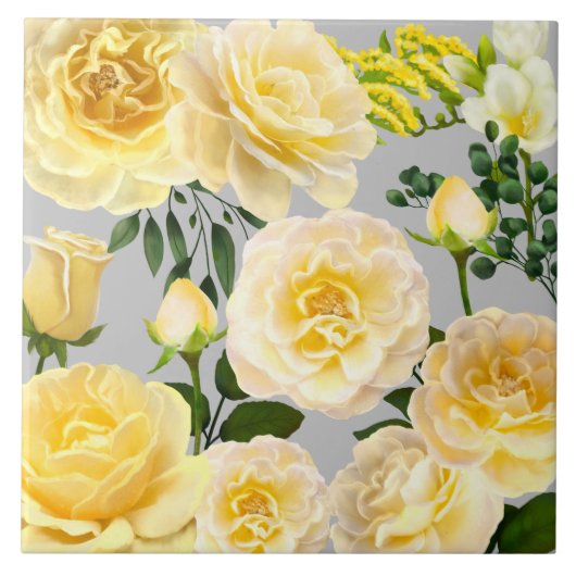 kieuwrozenkoraal op grijs tegeltje (Voorkant)