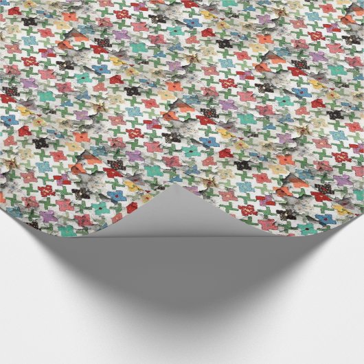 Kieuwschroot van moeder cadeaupapier (Hoek)