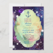 Kieuwstaartschar Nautisch Vrijgezellenfeest Kaart (Voorkant)