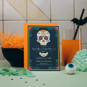 Kieuwsuikerskull Dia De Los Muertos Kaart
