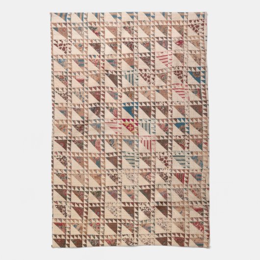 Kieuwt in neutrale kleuren theedoek (Verticaal)