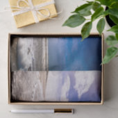 Kieuwtoonpapier voor Bright Blue Sky en Shoreline Tissuepapier (Geschenk)