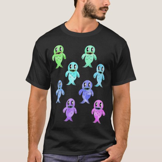 kieuwvisjes t-shirt (Voorkant)