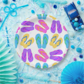 Kieuwvloerpatroon bord van papier (Feest)