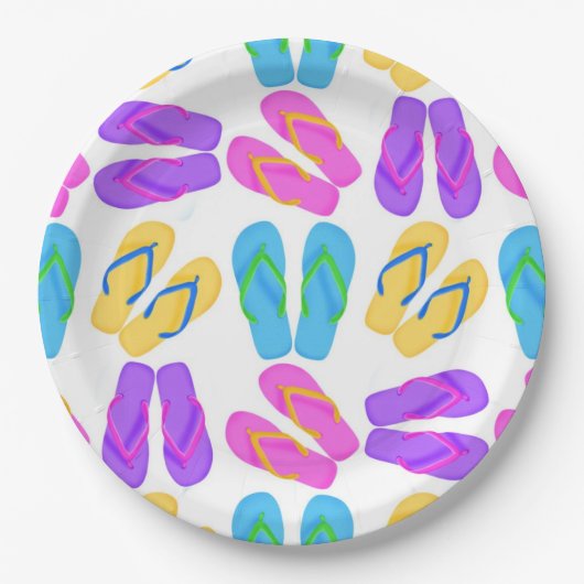 Kieuwvloerpatroon bord van papier (Voorkant)