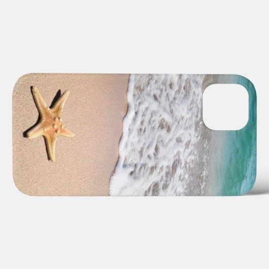 Kieuwzand, oceaangolven en zeestervis Case-Mate iPhone case (Achterkant (horizontaal))