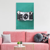 Kiev 4 klassieke film camera print (Insitu (Woonkamer))