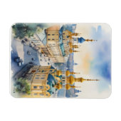 Kiev aquarel kunst magneet (Horizontaal)