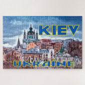 Kiev, bezoek Oekraïne Legpuzzel (Horizontaal)