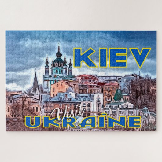 Kiev, bezoek Oekraïne Legpuzzel (Horizontaal)