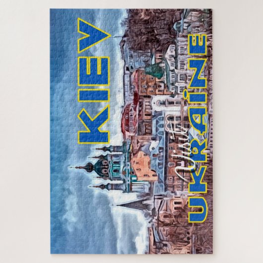 Kiev, bezoek Oekraïne Legpuzzel (Verticaal)