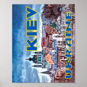 Kiev, bezoek Oekraïne Poster (Voorkant)