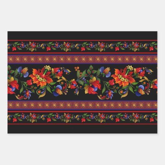 Kiev Black Inpakpapier Vel (Voorkant 3)