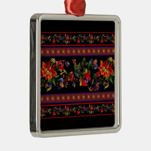 Kiev Black Metalen Ornament (Rechts)