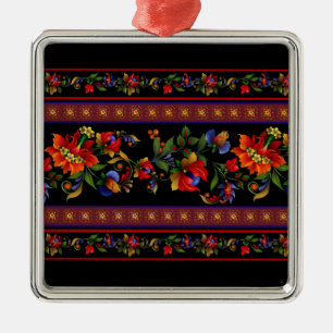 Kiev Black Metalen Ornament