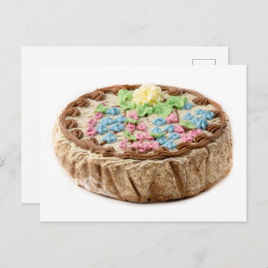 Kiev cake briefkaart (Voorkant / Achterkant)