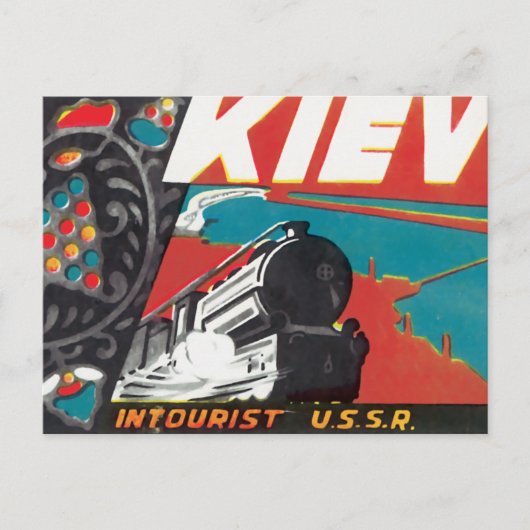 Kiev Intoerist USSR Briefkaart (Voorkant)
