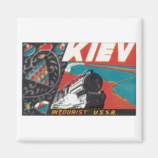Kiev Intoerist USSR Magneet (Voorkant)