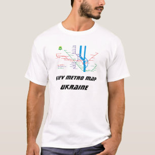 Kiev Metro Map T-shirt