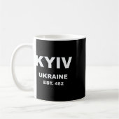 Kiev Oekraine Koffiemok (Links)