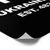Kiev Oekraïne Poster (Hoek)