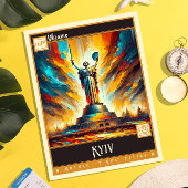 Kiev, Oekraïne |  schilderij Briefkaart