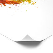 Kiev skyline in watercolor foto afdruk (Hoek)